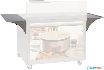 Diamond Zijtablet in RVS. (1 stuk) | MRX-TAB 1