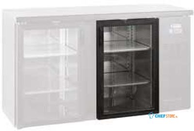 Kit Glazen Deur Voor Tav.../D Rechts Scharn. | Diamond VPR/D-DX-