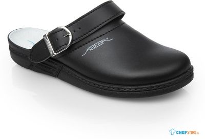 Abeba microvezel klomp zwart | A898-39 1