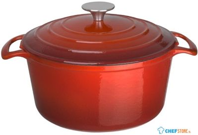 Ronde Braadpan | 3,2 liter | Rood | Vogue | GH304