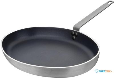 Vogue Aluminium Antiaanbak Teflon Platinum Plus Ovale Koekenpan 40cm - HT992