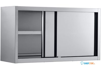 Wandkast met Schuifdeuren | 120cm breed | Combisteel | 7452.0056 1