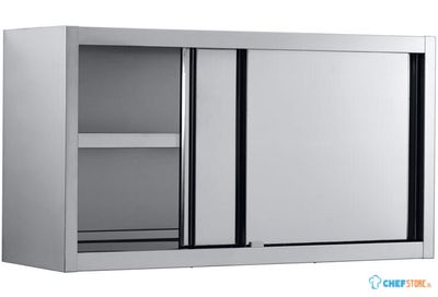 Wandkast met Schuifdeuren | 140cm breed | Combisteel | 7452.0058 1