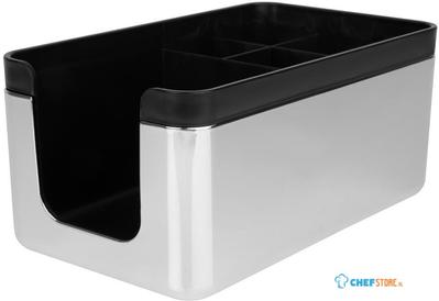 Olympia Kristallon Bar Caddy Verchroomd ABS - HU098