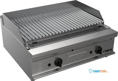 SARO Gas Lavasteengrill Tafelmodel E7/BS2BB 1