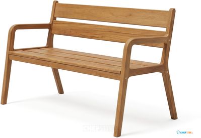 571681 Helsinki - Tuinbank van teak hout 140 cm