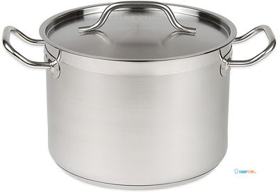 Kookpan Mh Rvs + Deksel | 24cm | 6,3L | Combisteel | 7501.0045 1