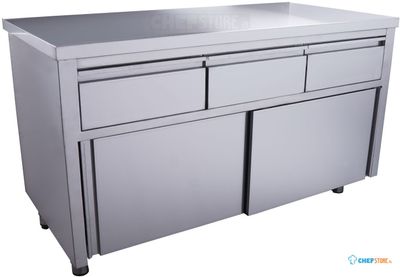 SARO Schuifdeurkast 3 Lades 1600X700mm - 700-2215 1