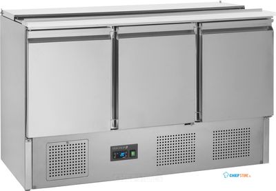 TEFCOLD Saladette-Koelwerkbank GN 1/1 - SA1365