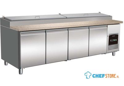 Combisteel 7450.0450 SALADETTE 4 DEURS GRANIET BLAD
