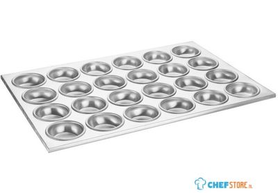Aluminium Bakvorm | 24 Muffins | Vogue | C563