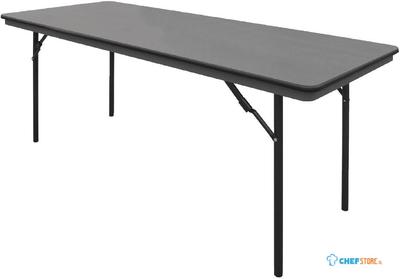 Bolero ABS rechthoekige inklapbare tafel 1,83m | GC596