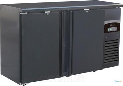 Barcooler | Zwart | 2 Deuren | Zwart | Combisteel | 7450.0315