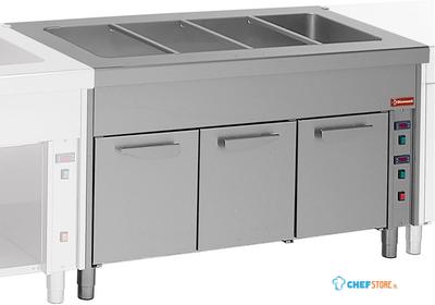 Diamond Bain-marie element op warmkast 3x GN 1/1 | S80/BC12 1