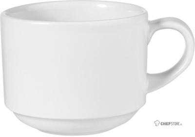 Churchill White Stapelbaar Kopje 227 Ml Pak van 12 - FF635