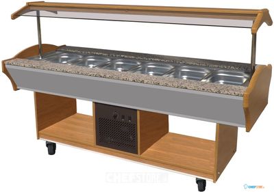 Gekoeld Buffet Gn 6/1 | Combisteel 7077.0015 1