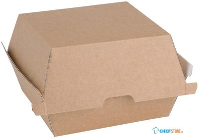 Fiesta Green Composteerbare Hamburgerdoosjes Kraft, Fiesta Green FB664