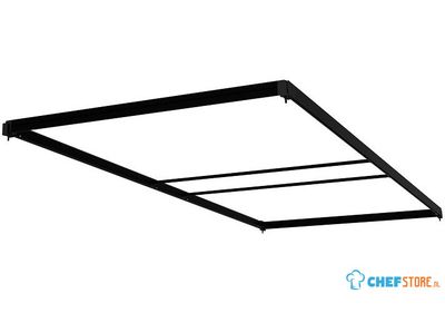 Syna FFWRFBL100X230 FlexFrame Dak 100 x 230 cm Zwart (incl. Extension Set 30 cm)