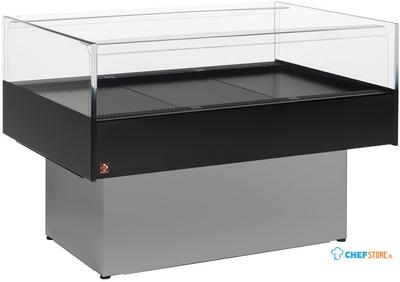 Panoramische Gekoelde Self-Service Toonbank - GRIJS/ZWART - Diamond BN150/V-E8/T2 1