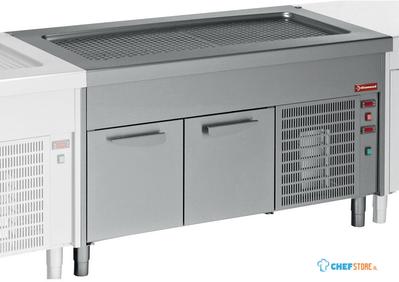 Gekoelde Top Element op Gekoelde Kast 4x GN1/1 - Diamond S80/RPR15-R2 1