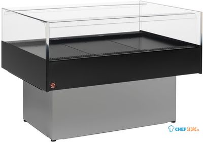 Panoramische Gekoelde Self-Service Toonbank - GRIJS/ZWART - Diamond BN150/V-E8/T2 1