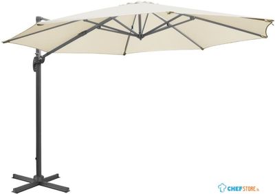 Bolero Venice Heavy Duty Parasol Crème 3 5m - FU507