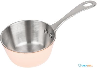 Triwall Mini Koperen Sauteuse | 8cm | Vogue | GG761