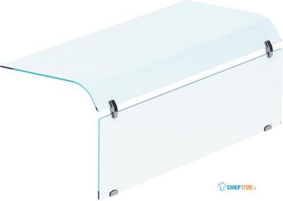 Gesloten Gebogen Glas Aan 1-Zijde 2/1, CombiSteel 7495.0540 1