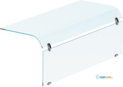 Gesloten Gebogen Glas Aan 1-Zijde 3/1, CombiSteel 7495.0545 1