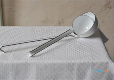 Riess Soeplepel Wit 9cm, gastronoble O7911 1