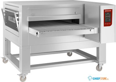 Diamond FTEV80/120-NT Elektrische tunnel-oven geventileerd, breedte 800 mm - TOUCH SCREEN