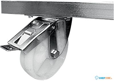 Diamond Optie: Structuur op 6 wielen, waarvan 2 met rem | C6R 1