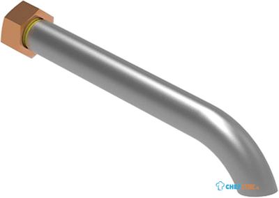 Diamond Uitwendige aansluiting afvoer friteuses (15 liter) | A22/TDH-P 1