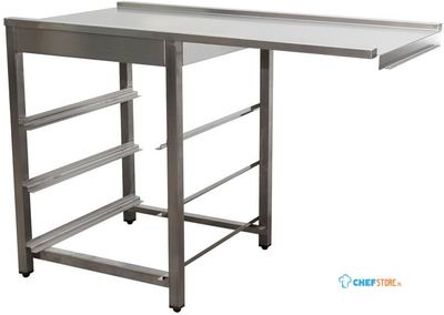 SARO Afvoertafel voor Vaatwasser Rechts 1 Bak 1200 Mm - 700-3100R 1