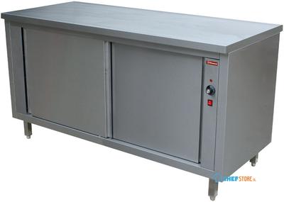 Verwarmde werktafelkast | Schuifdeuren | Standard Line | TE187/B | Diamond 1