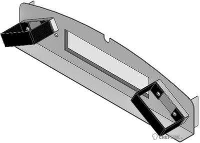 Diamond Kleine Glazen Deur voor Brood - TIB/PV 1