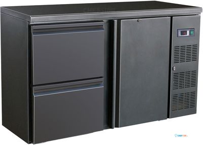 BARKOELER ZWART 1DRS 2 LADEN - CombiSteel 7450.0316 1