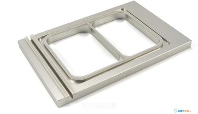 Maxima Menu Tray 227 X 178 Mm - Small - 2 Compartments - 09369101