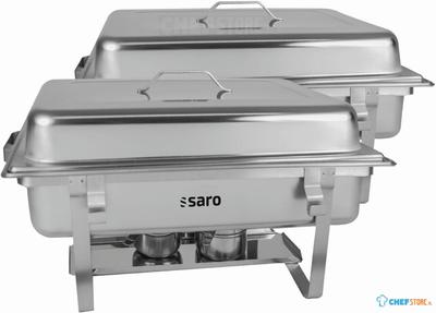 SARO Chafing Dish Twin Pack Model ELENA 1