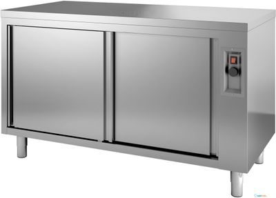 Warmhoudkast | 200cm breed x 70 cm diep | Combisteel | 7452.0010 1