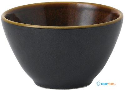 Churchill Super Vitrified Nourish Black Onyx Two Tone Contour Schalen 240ml (Pak van 12) - FD817