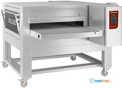Diamond FTGV80/120-NT Gas tunnel-oven geventileerd, breedte 800 mm - TOUCH SCREEN