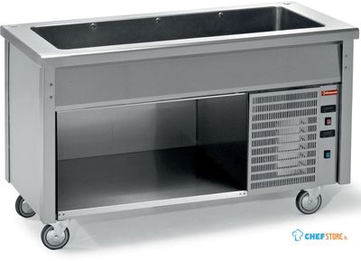 Element met Diepgekoelde Kuip op Open Kast - Diamond RCT12-R2 1