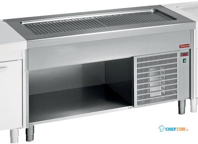 Diamond Element met ondiepe kuip op open kast 6x GN1/1 | S80/RPT23 1