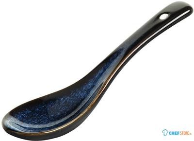 Olympia Luna Middernachtblauwe Soeplepels (pak van 12) - DZ771