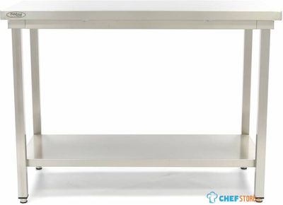 Maxima Werktafel RVS - 120 X 70 cm - Verstelbare Hoogte - 09364009