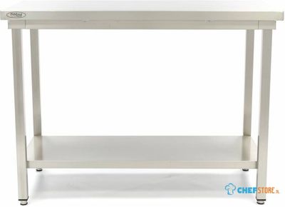 Maxima Werktafel RVS - 180 X 70 cm - Verstelbare Hoogte - 09364018