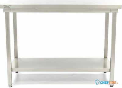 Maxima Werktafel RVS - 200 X 70 cm - Verstelbare Hoogte - 09364021