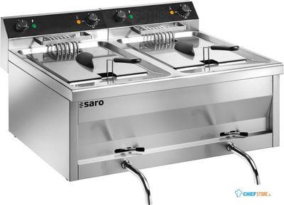 SARO Friteuse Tafelmodel GASTROLINE 12+12V 1