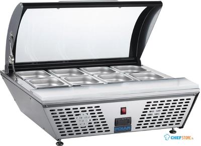 Polar G-Series Energiezuinige Aanrecht Voorbereidingskoelkast 4x GN 1/3 - GP293